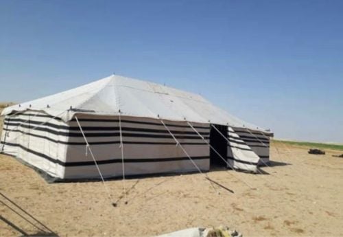 الخالدي لبيوت شعر الابيض الملكي