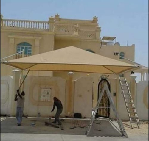 صيانة المظلات والبراكن