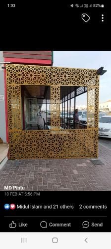 All kinds of Steel fixing job.
Sp