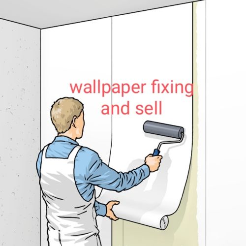 We sell wallpapers and have them