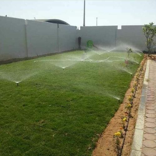 لعمل شبكات الري العادي الاتوماتيك
