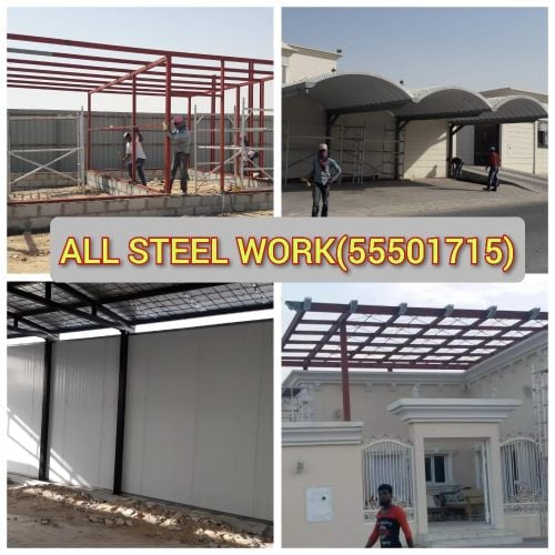 All kinds of Steel fixing job.
Sp