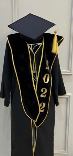 Rob graduated with Hat