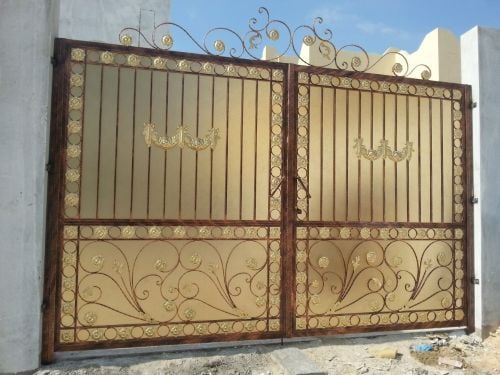 فايبر زجاج الابواب صيانتها جلاتين