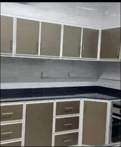Aluminium kitchen cabinet new mak