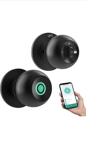 مقبض باب ذكي  