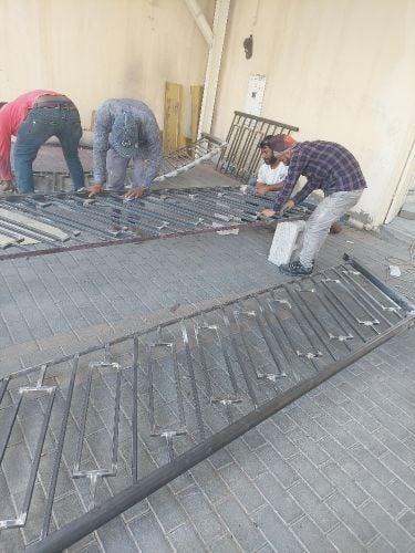 نقوم بجميع اعمال الحدادة ترتيب وت