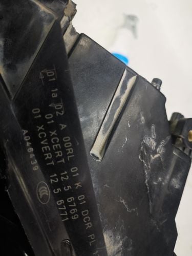 front right headlight