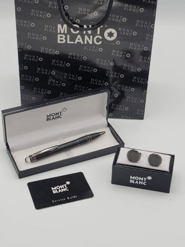 MONT BLANC pens& cufflinks