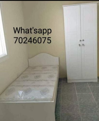 wooden single bedroom available