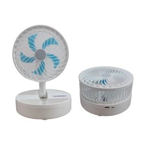 5 Blade Rechargeable Fan - JR-555