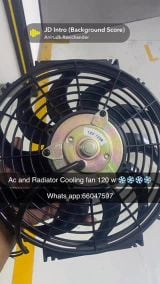 مروحة تبريد رديتر مكيف السيارة