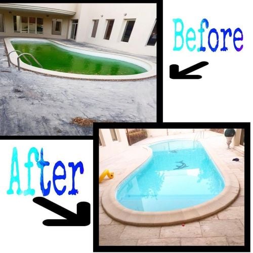 كلور تنظيف وتعقيم  المسابح 2
