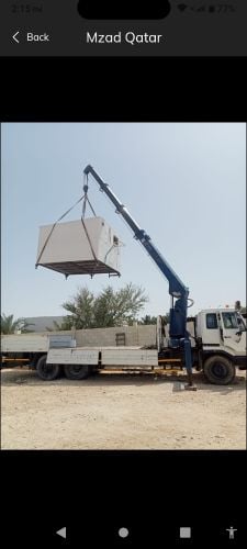 للايجار كرينات ١٢طن وسبعه طن  بسع