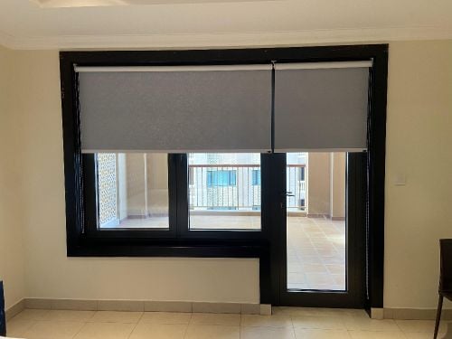 Curtain Roller blinds carpet