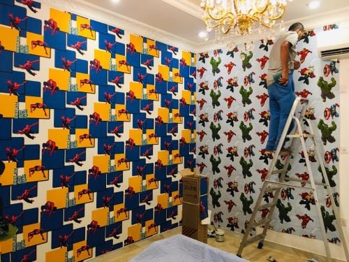 wallpaper sale and fixing