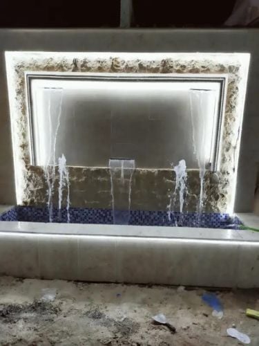 عمل الشلالات والنوفير