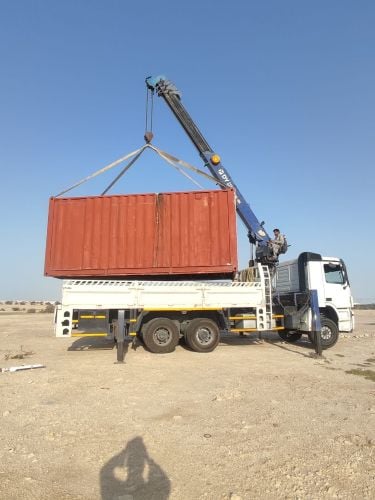 We can provide boom truck per tri