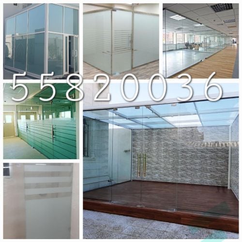 Aluminum & Glass work