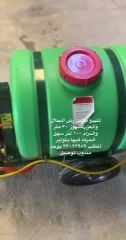 مكائن رش بكامل ملحقاتها 