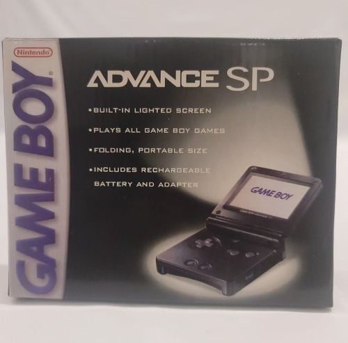 GAME BOY ADVANCE SP Black