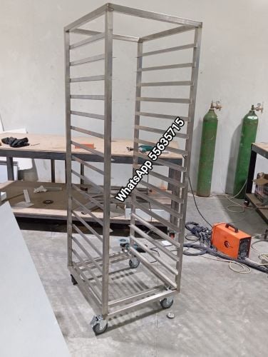 New Fabrication SS Trolley Bakery