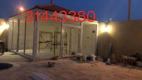 ALUMINUM. GLASS. &. UPVC. DOOR