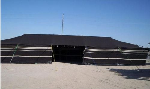 بيت شعر جملون للبيع حالته جيدا