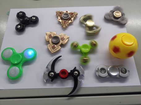 الدوار إصبع الدوران ضوء