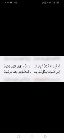 محفظة قرآن ومعلمة لغه عربية