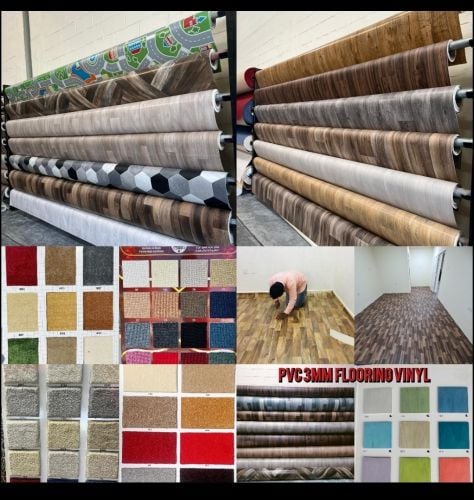 3MM flooring Vinyl plastic carp