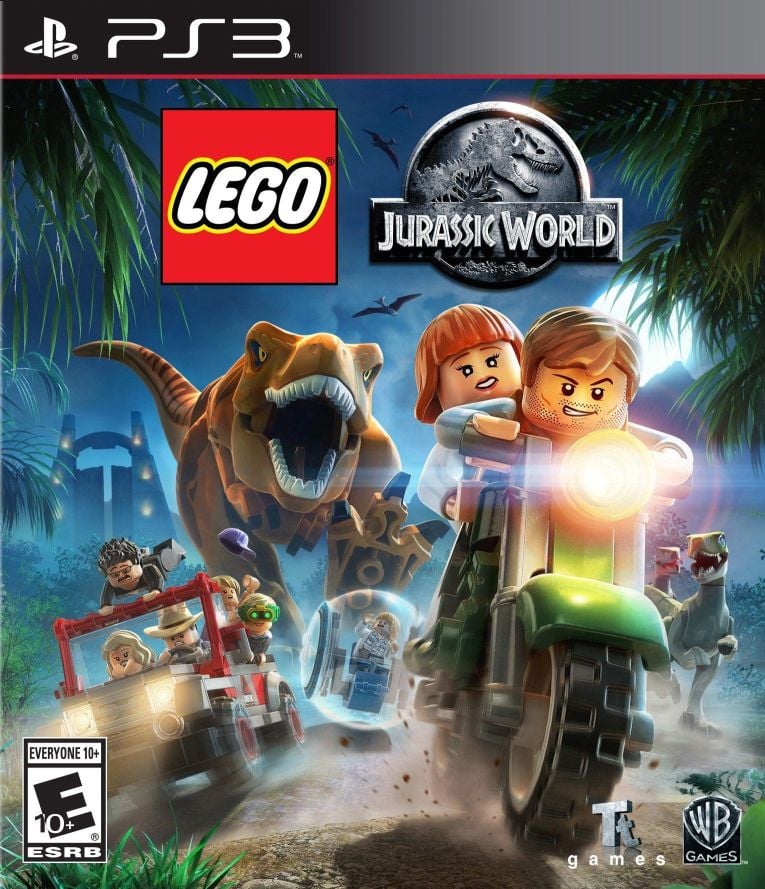 PS3 Lego Jurassic World Game