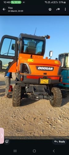 doosan new matchin  exacavator
