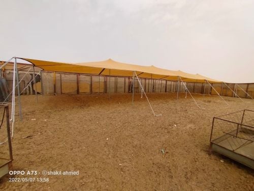 ظلال تور او مظلات للعزب 