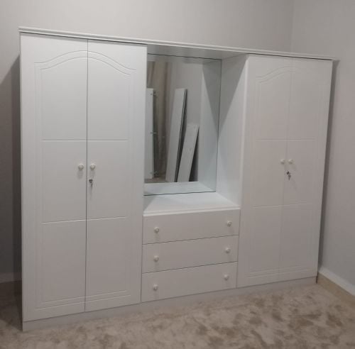 Big cupboard available.