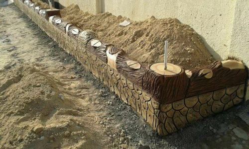 عمل جذوع وممرات بالديكور