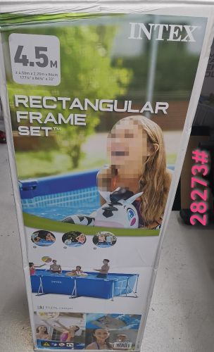 4.5m rectangular swimming pool