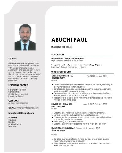 sales and Retail