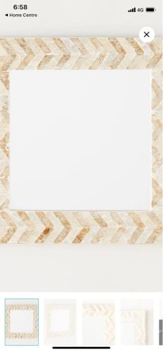 Mirror from home center brand