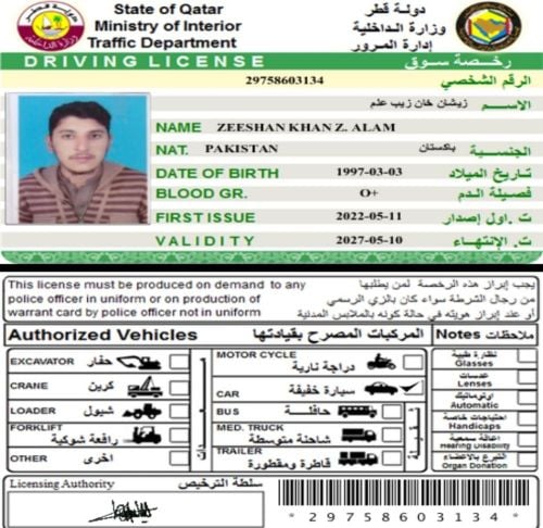 زيشان خان زيب الم