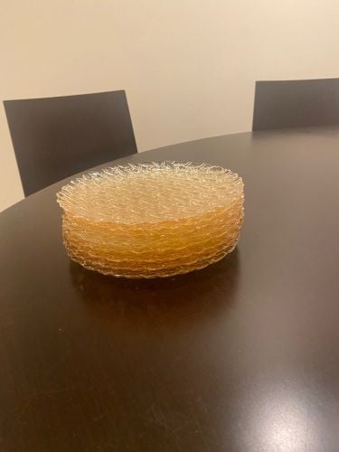 8 Piece Gold Side Plate