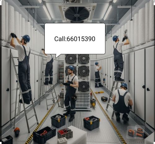 توريد و تركيب و صيانة  غرف تبريد