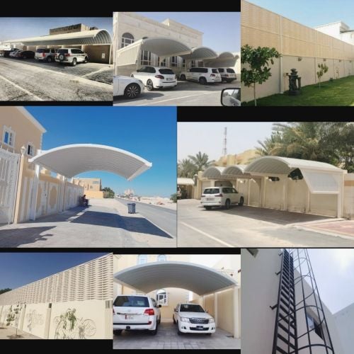 اعمال الحداده مظلات وسواتر