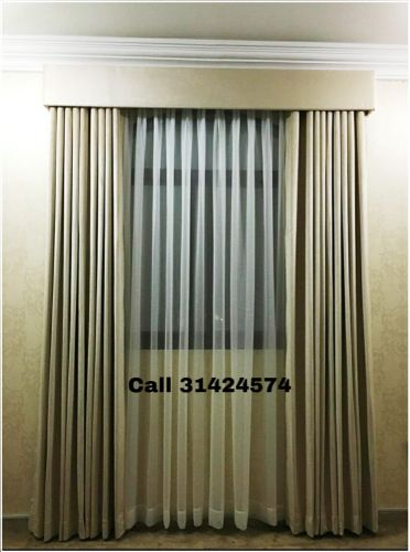 curtains & sofa 
