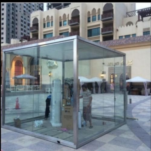 We do all kinds of Glass installa