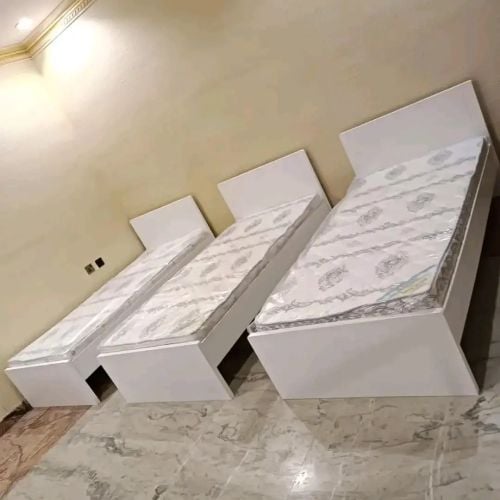 Wooden new single bed