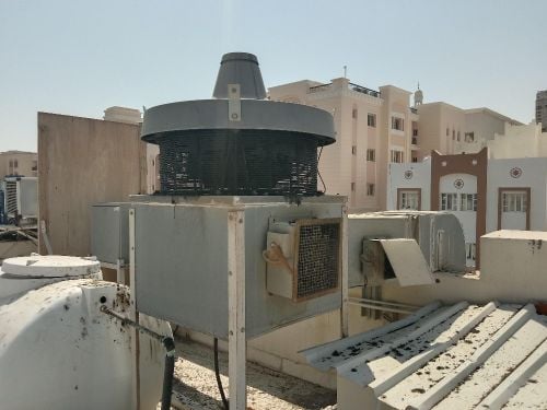 مروحة العادم والصيانة