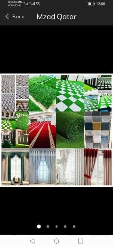 Green grass green tartan rug