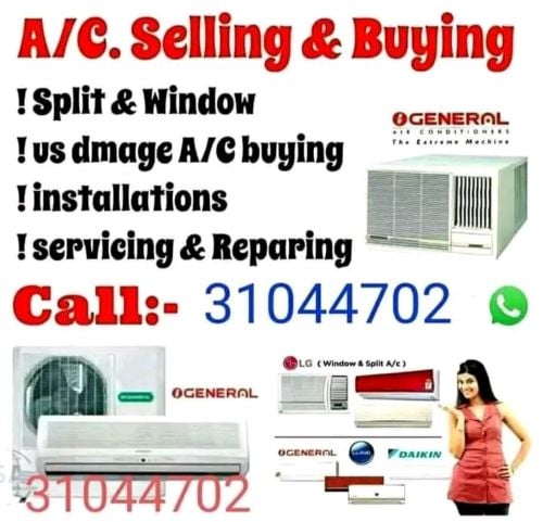 Ac  buy and sell Sarvice and repa