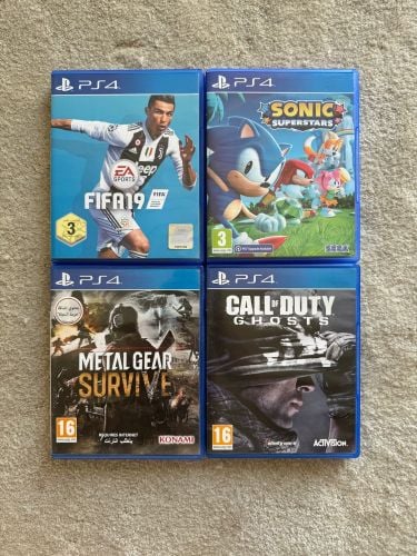 العاب سوني 4